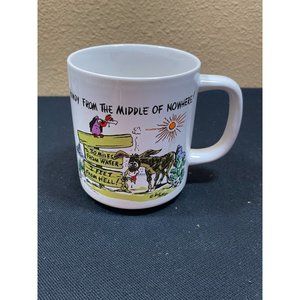 Smith-Western Co. Collector Mug "Howdy From The Middle Of Nowhere"